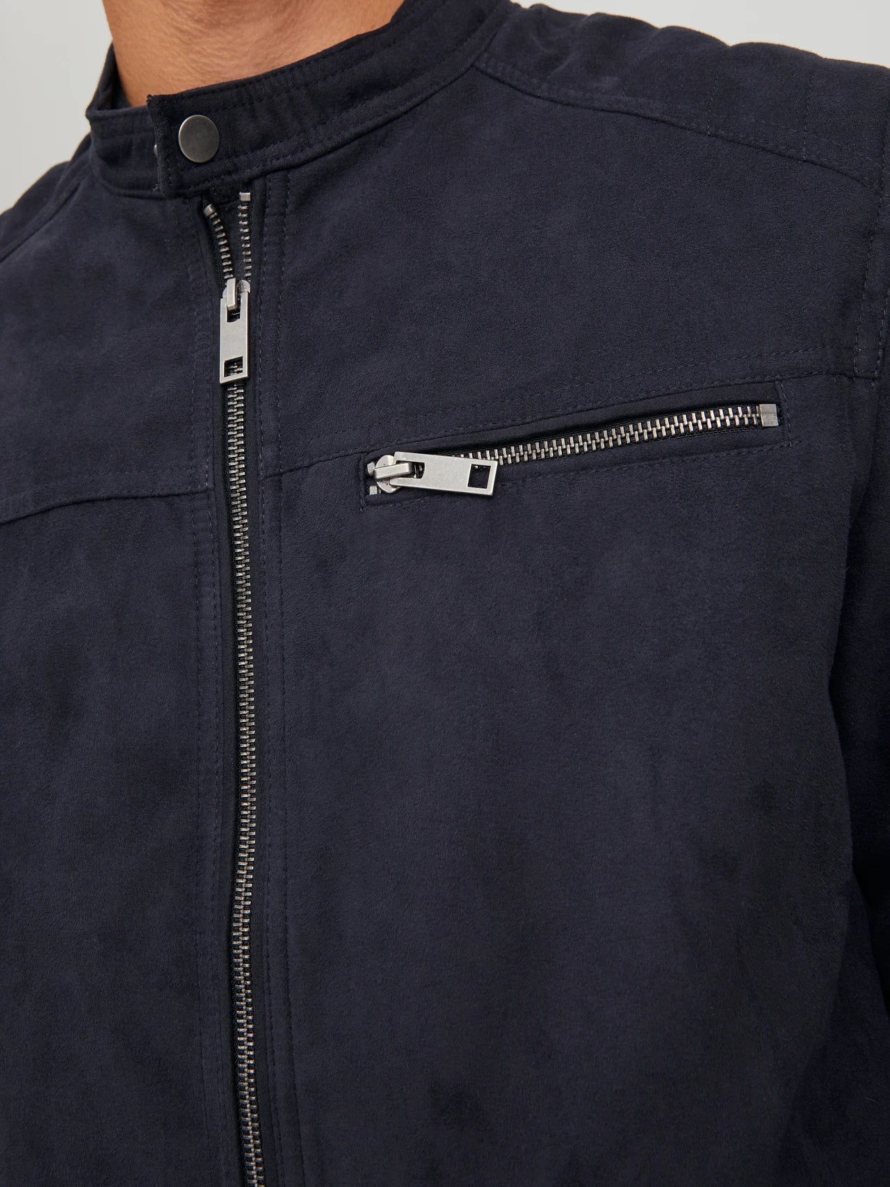 CHAQUETA DE ANTELINA SINTÉTICA
