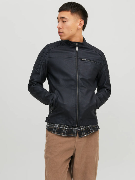 CHAQUETA DE ANTELINA SINTÉTICA