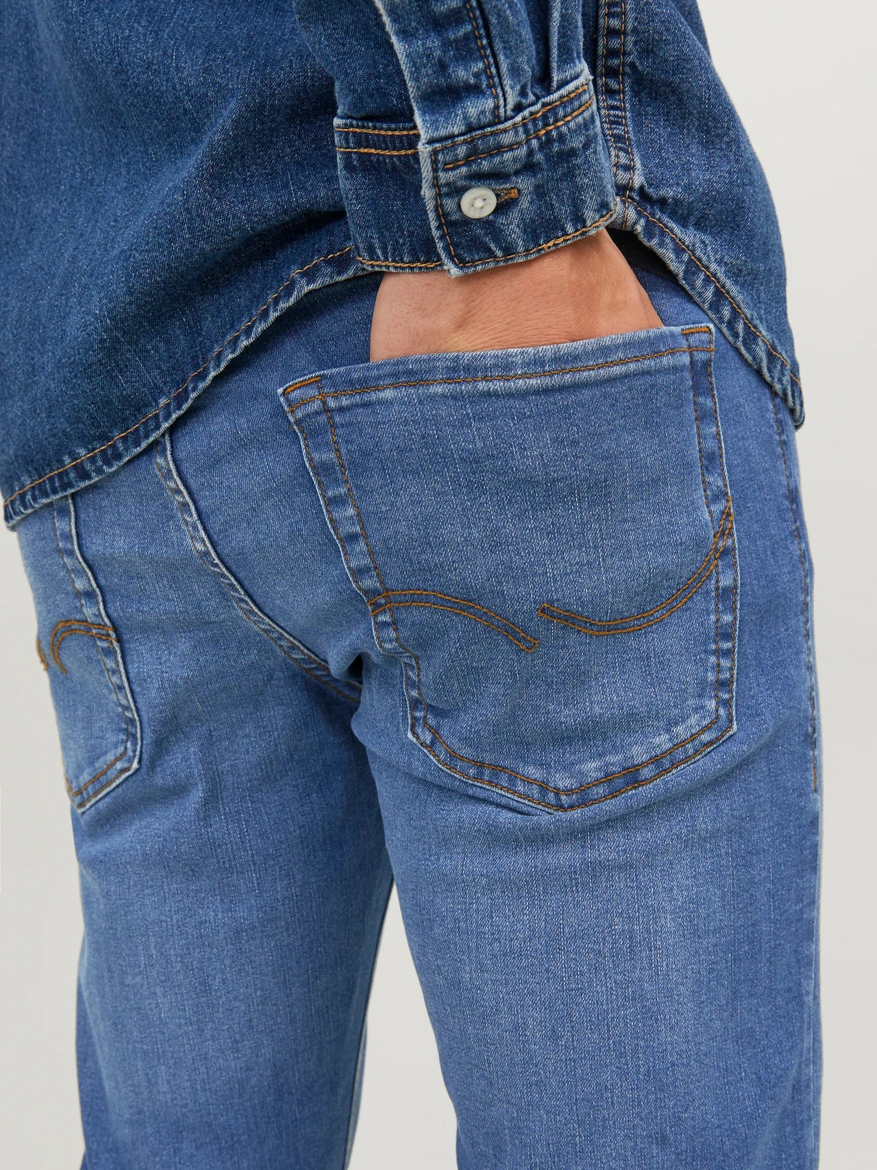 JJIGLENN JJORIGINAL SQ 223 NOOS JEANS DE CORTE SLIM